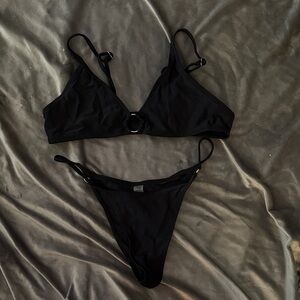 Elegant Black Women's Bikini Set